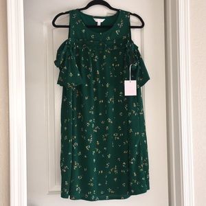 Lauren Conrad green floral dress
